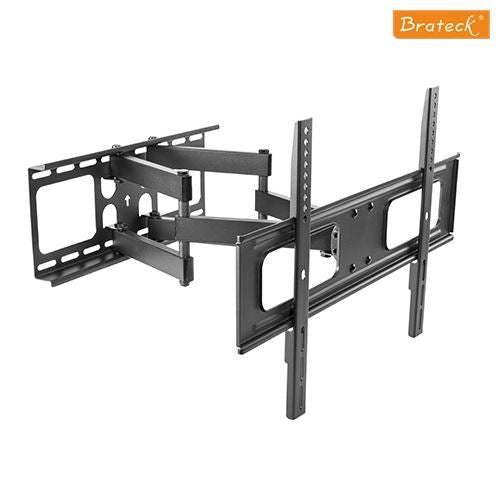 Brateck Economy Solid Full Motion TV Wall Mount for 37'-70' Up to 50kgLED, LCD Flat Panel TVs, Fit Curved TV, 510x660x430mm (LS)