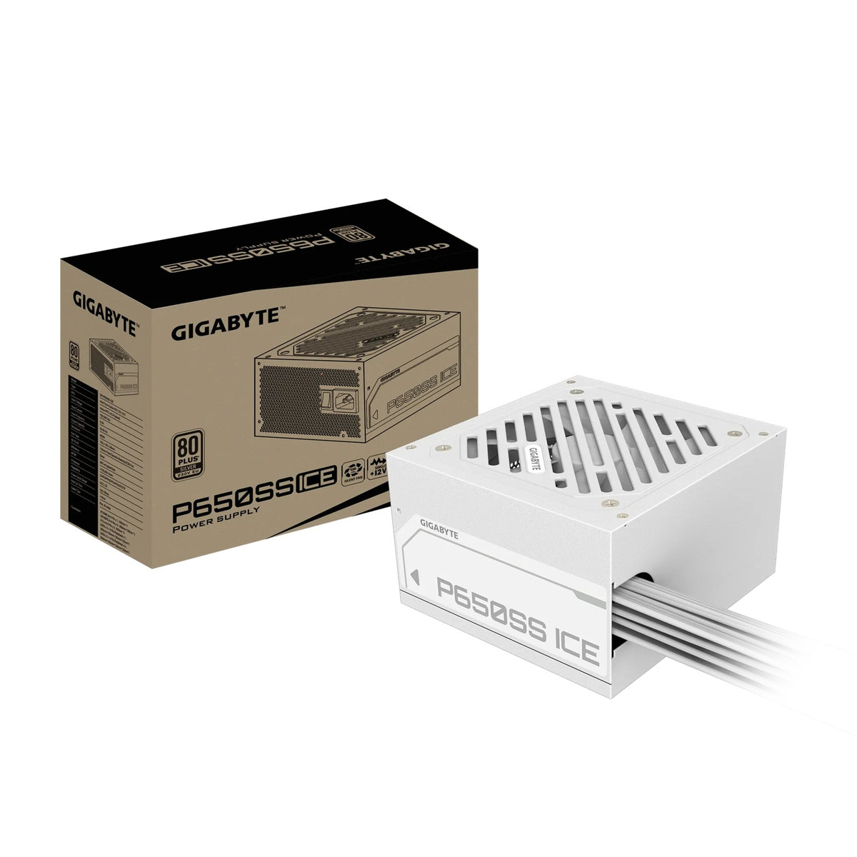 Gigabyte P650SS 100K Hrs 50-60 Hz 120mm Fan PSG-P650SSICE