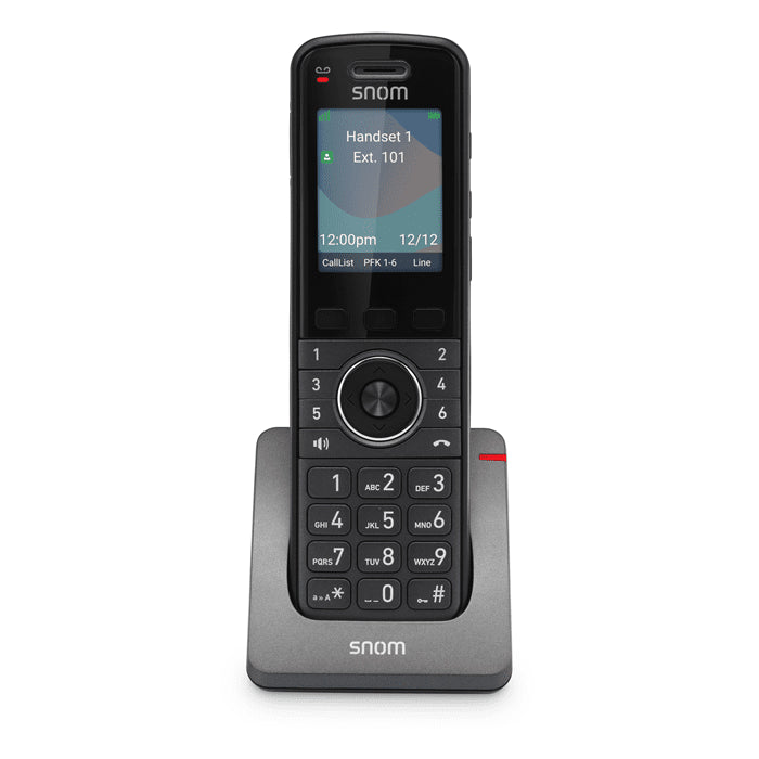 SNOM M55 DECT Handset, Bluetooth, HD Audio Quality, Long Standby time, Backlit Keys, Advanced Audio Quality, For PSU Use IPS-4661-AU