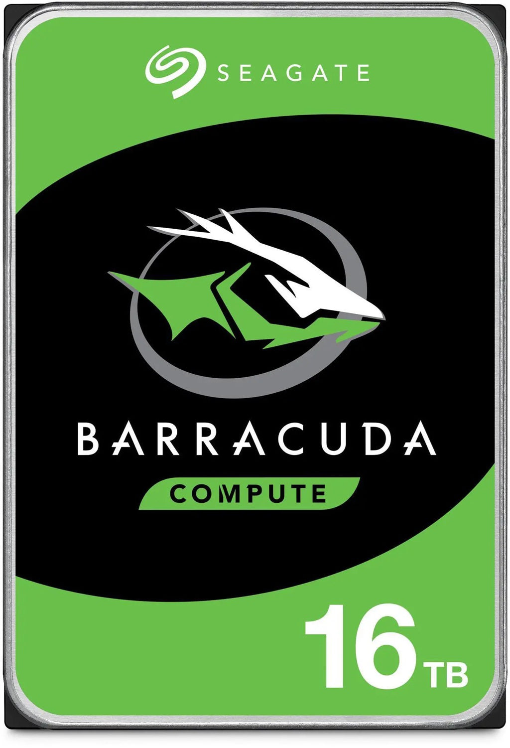 Seagate 16TB 3.5' Barracuda, SATA 6Gb/s, CMR, 7200RPM, 512MB Cache, 512e, HDD, 2 Years Warranty Hard Disk Drives - SATA