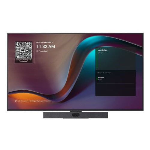 Yealink MD55 MeetingDisplay: 55″ 4K UHD (3840 × 2160) for Microsoft Teams Rooms. 500-nit LCD, Androi