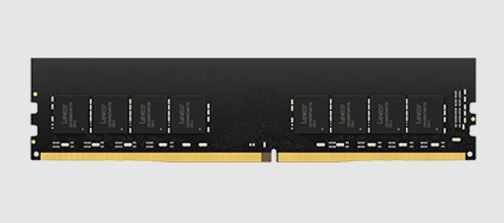 Lexar LD4AU008G-B3200GSST DDR4 UDIMM 8GB 3200 MT/s 1.2V CL22 - BULK Memory LXM-DR4-U8G-32-22