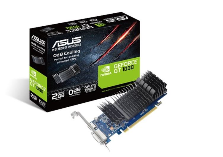 ASUS GT1030-SL-2G-BRK O Port Brackets) VCA-GT1030-SL-2G-BRK