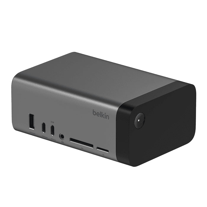 Belkin Connect USB-C 11-in-1 Pro GaN Docking Station - Grey (INC020auSGY), 150W PD, 10Gbps, 2x HDMI, 2x USB-C, 1x USB-A, USB-C/ MST, 2 Years Warranty