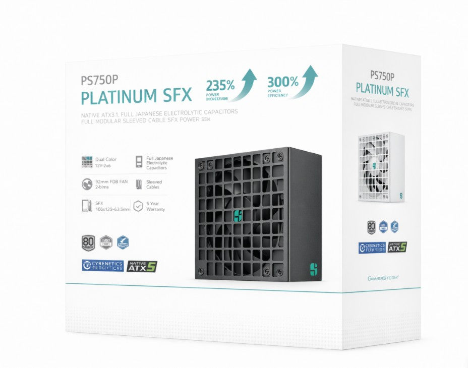 DEEPCOOL PS750P PPLP 115V Platinum PSD-PS750P