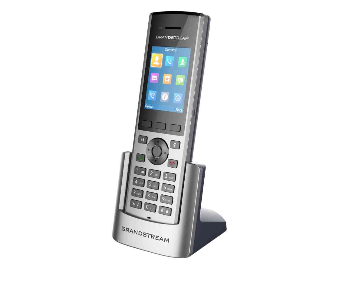 Grandstream DP730 DP730 Cordless High-Tier DECT Handset, 240x320 Colour LCD, 3 Programmable Soft Keys, 40hrs Talk Time &