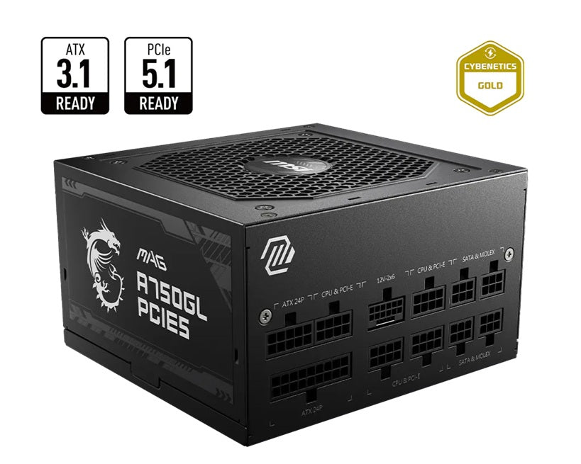 MSI A750GL UVP, 120mm PSM-A750GLPCIE5II-BULK