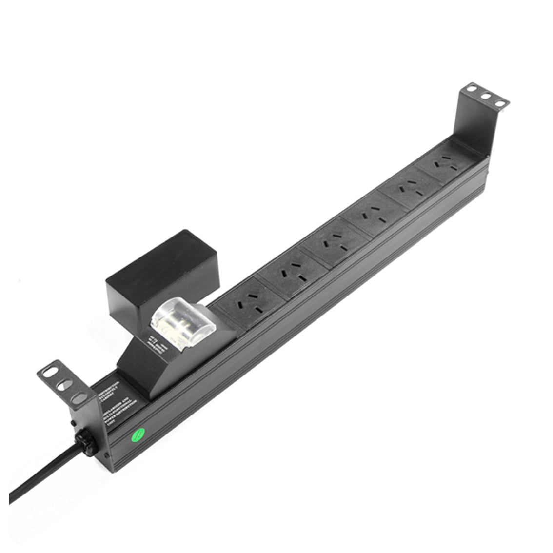 PowerShield 10A Horizontal PDU with 10A Aus Input plug, 6 x ANZ 10Amp outlets, provides reliable power distribution for