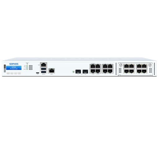 Sophos XGS 2100 Security Firewall Appliance, Rack 1U, FW 30G, TP 5.0G, VPN 17G, 8x1GbE, 2xSFP.