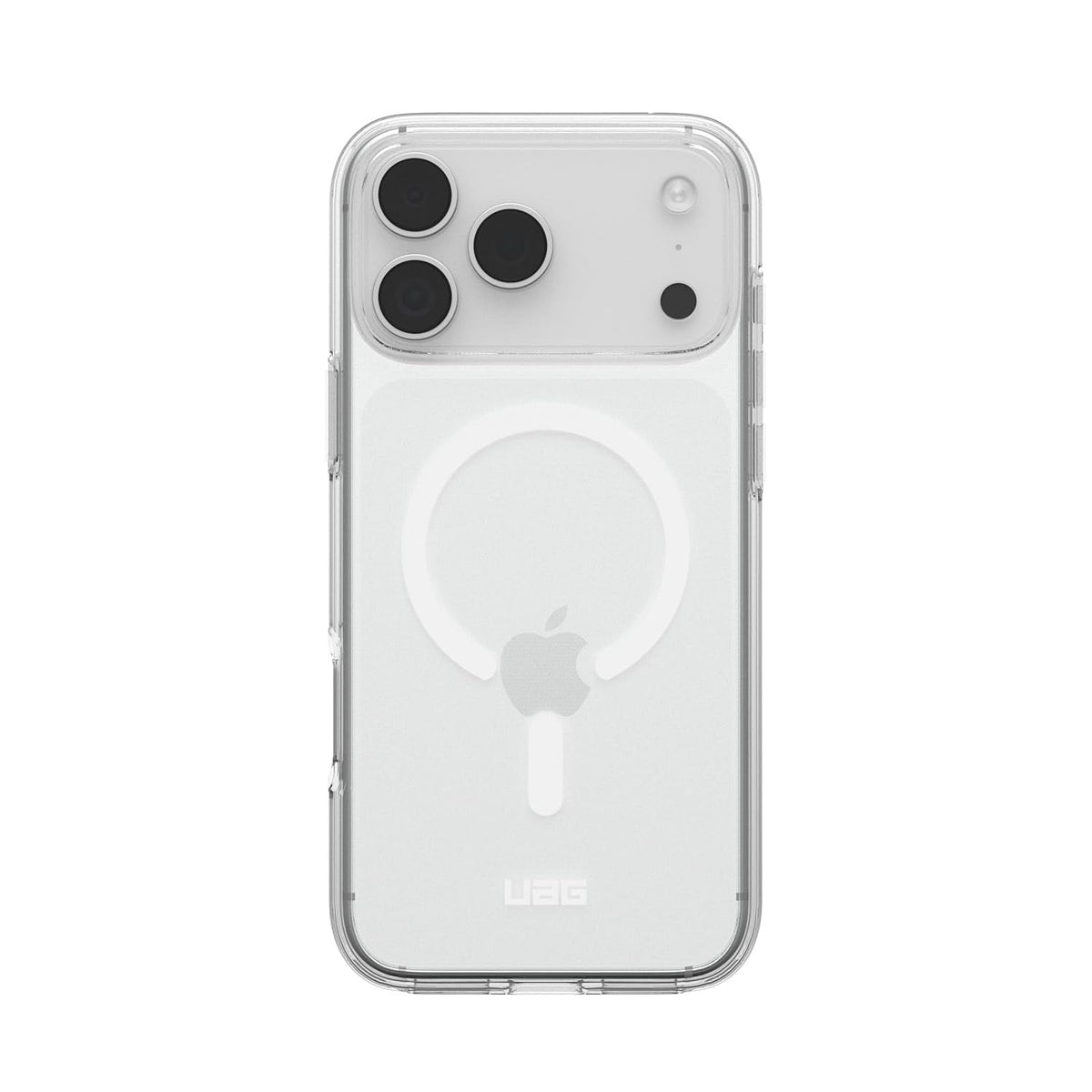 UAG Scout Clear MagSafe Apple iPhone 17 Pro (6.3') Rugged Case - Ice/White (114558114341), 10Ft. Drop Protection, Impact Resistant, 10 Year Warranty