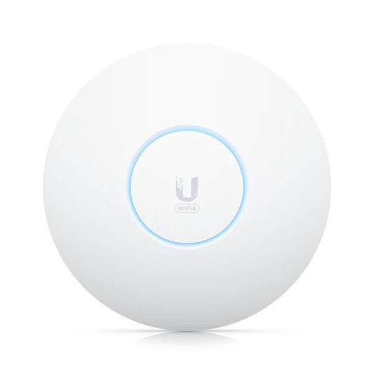 Ubiquiti UniFi U6-Enterprise WiFi 6E 4x4 MIMO PoE+ Access Point,140m Coverage,600+ Device&2.5GbE Uplink, Ceiling Mount,For High-Density