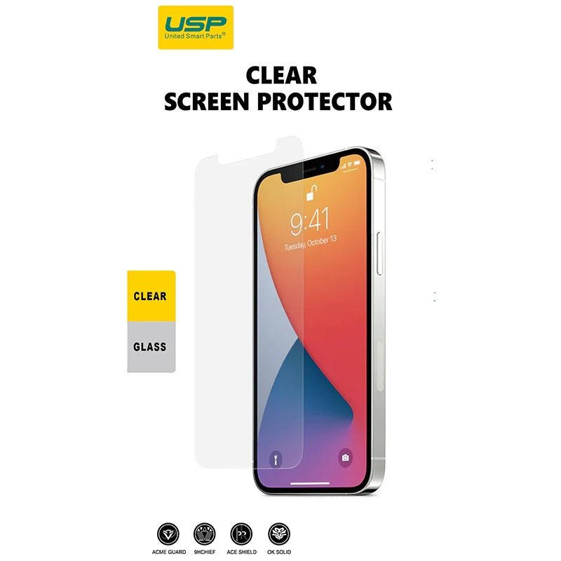 USP Apple iPhone 11 Pro Max / iPhone XS Max Tempered Glass Screen Protector : Full Coverage, 9H Hardness, Bubble-free, 3 Years Warranty