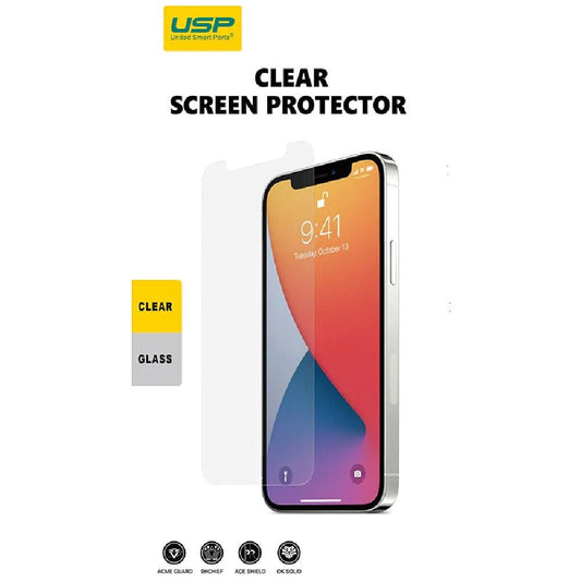 USP Apple iPhone SE (3rd & 2nd Gen) and iPhone 8/7 /6 Tempered Glass Screen Protector : Full Coverage, 9H Hardness, Bubble-free, 3 Years Warranty