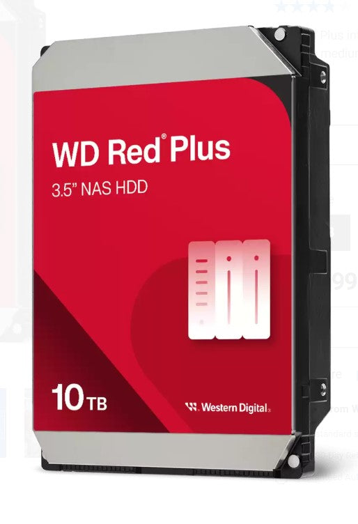Western Digital WD101EFBX NAS HAWD-RD35-10TB3